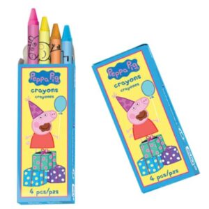 Sherman Dental PEPPA PIG 4 PACK CRAYONS