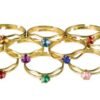 Sherman Dental BOXED BIRTHSTONE RINGS ASSORTED