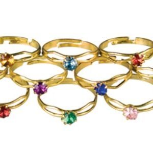 Sherman Dental BOXED BIRTHSTONE RINGS ASSORTED