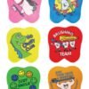 Sherman Dental 1.5" TOOTH MESS ERASERS-ASSORTED