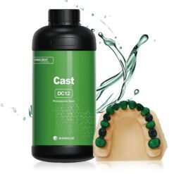 DC12 Resin Material, 1kg (2.2lb) - Transparent Green