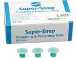Super-Snap Contouring Fine (green) double sided disks, 50/box