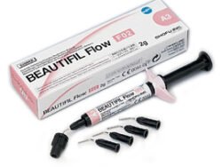 Shofu Beautifil Flow FO2 - Low Flow A2 Syringe - Flowable Restorative Material, 1 - 2 Gram Syringe