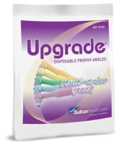 SULTAN UPGRADE® DISPOSABLE PROPHY ANGLES, Multi-Color Soft Cups, 100/pk