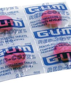 Sunstar GUM Red-Cote disclosing tablets 248 Tablets /box