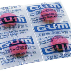 Sunstar GUM Red-Cote disclosing tablets 248 Tablets /box