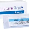 SURGICAL SPECIALITIES LOOK™ DENTAL SUTURES - 4/0 Plain Gut Suture, 18"/45cm, C6, 18mm 3/8 Circle