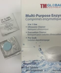 TM Global Multi Purpose Enzymatic Tablets, 64 tabs/bx (Ultrasonic Enzyme)