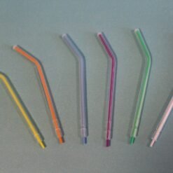 TMG (Woodpecker) Disposable Air water Syringe Tips - Clear tips / Colore cores, Clear - 250/Bag