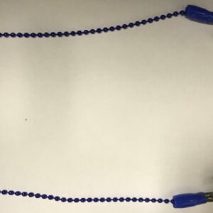 TMG Bib Clip ( Bib Holder / Napkin Holder )  chain-type 14"  Blue / Blue Chain