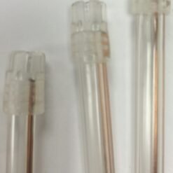 TMG 6" Disposable Saliva Ejector 100 pcs / Bag,  Clear/Clear tip