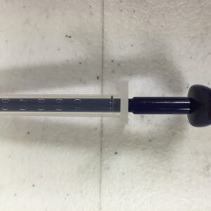 TM Global 10 pcs 1cc / 1ml premium Quality Syringes with Blue Plunger. 