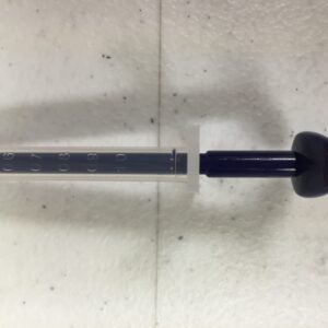 TM Global 10 pcs 1cc / 1ml premium Quality Syringes with Blue Plunger.