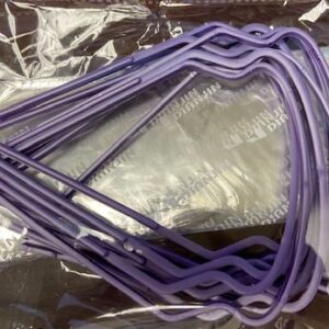 TMG Disposable Safety Glasses ( eye Shield ) Purple Frame- 10pcs / Bag