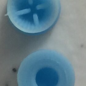 House Brand Disposable Prophy Cups- Snap-on regular cups Blue, 100/bag
