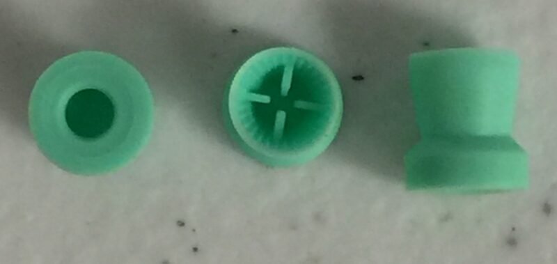 TM Global Disposable Prophy Cups- Snap-on Soft cups Green, 100/bag