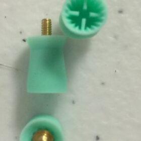 TM Global Disposable Prophy Cups- Screw-on Soft cups Green, 100/bag