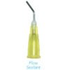 TM Global Pre-Bent Dispensing Tips Yellow, ( Pre bent Sealant & Composites tips ) 20GA 100/bag