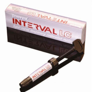 Interval LC Temporary Light Cured Filling Material, 4.5g Syringe