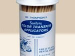 Dr. Thompson Color Transfer Applicators, 150/Bottle. Used to reveal irritated
