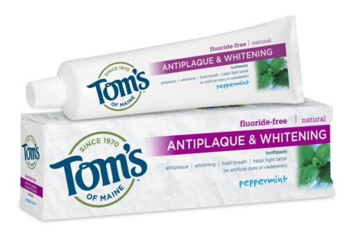 Toms® Toothpaste Antiplaque & Whitening Peppermint Flavor 5.5 oz. Tube