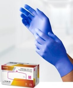 Tronex Blue Nitrile “NEW AGE® ” Chemo-Rated, Powder-Free, Fingertip-Textured Examination Gloves (XS) 10 Boxes per Case