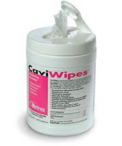 Metrex CaviWipes Disinfecting Towelettes - Kill TB in 3 Minutes, HIV in 2 Minutes Case of 12