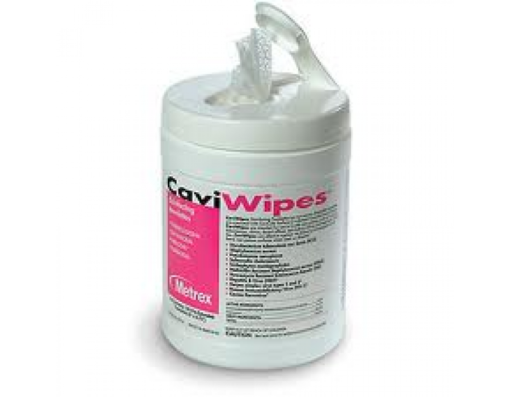 Metrex CaviWipes Disinfecting Towelettes - Kill TB in 3 Minutes, HIV in 2 Minutes Case of 12