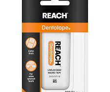 Reach® Dentotape unflavored floss-100 yard spool in dispenser