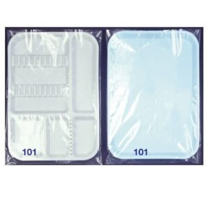 Instrument Tray Standard 'B' Flat Blue - Plastic Autoclavable 
